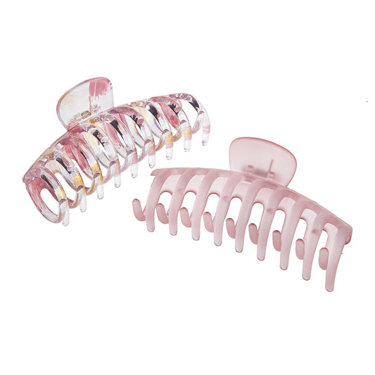 Clips, Multicolor & Peach Painted, 2 Ct - Image 2