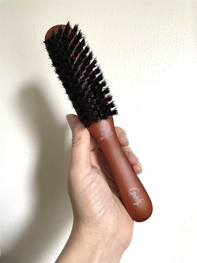Goody Wood Boar Brush for Smooth, Sleek Styles, Natural Boar Bristles, All Hair Types - Image 6
