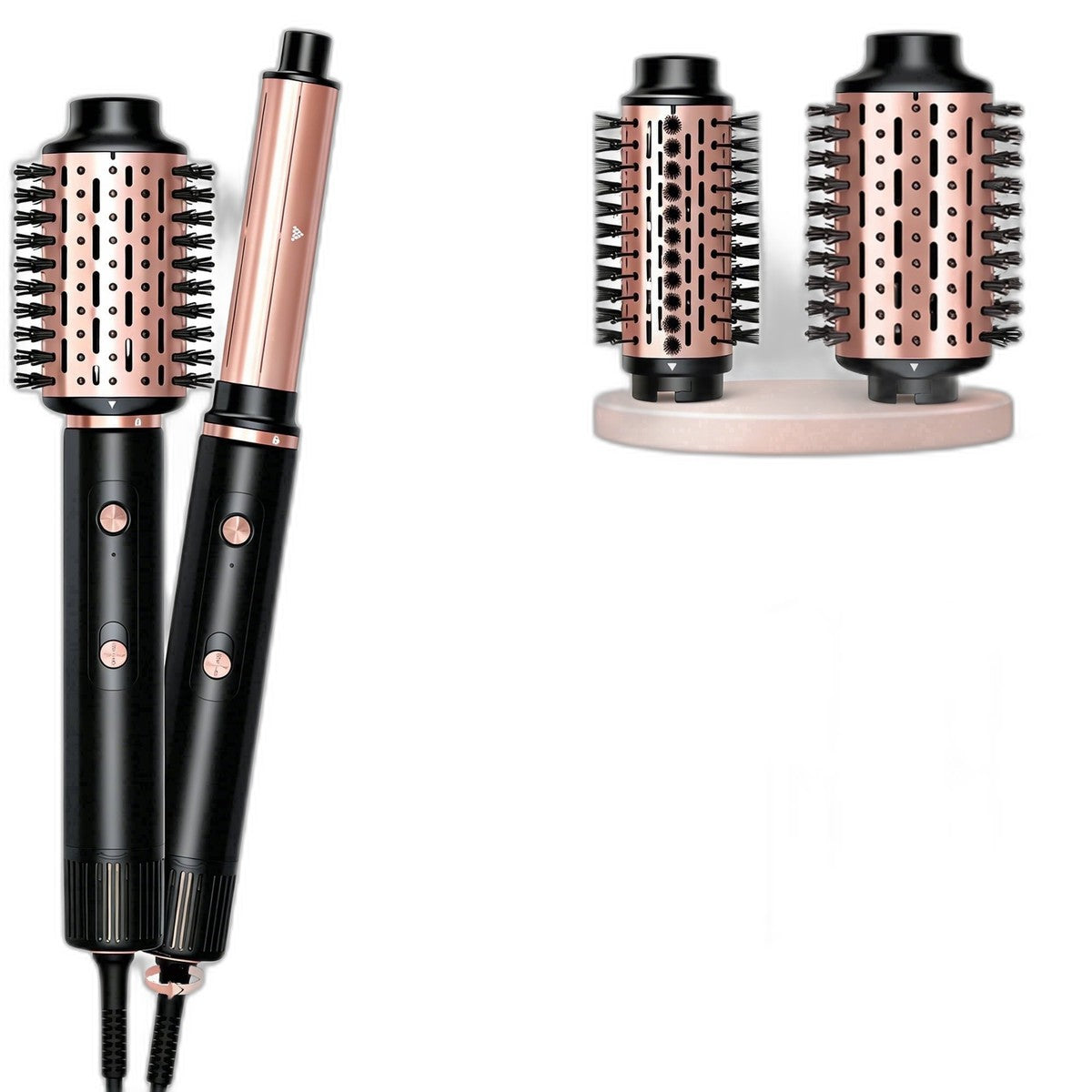 Hair Dryer Brush, Hot Air Brush with 110,000 RPM Brushless Motor, 1300W, Hair Curling Iron