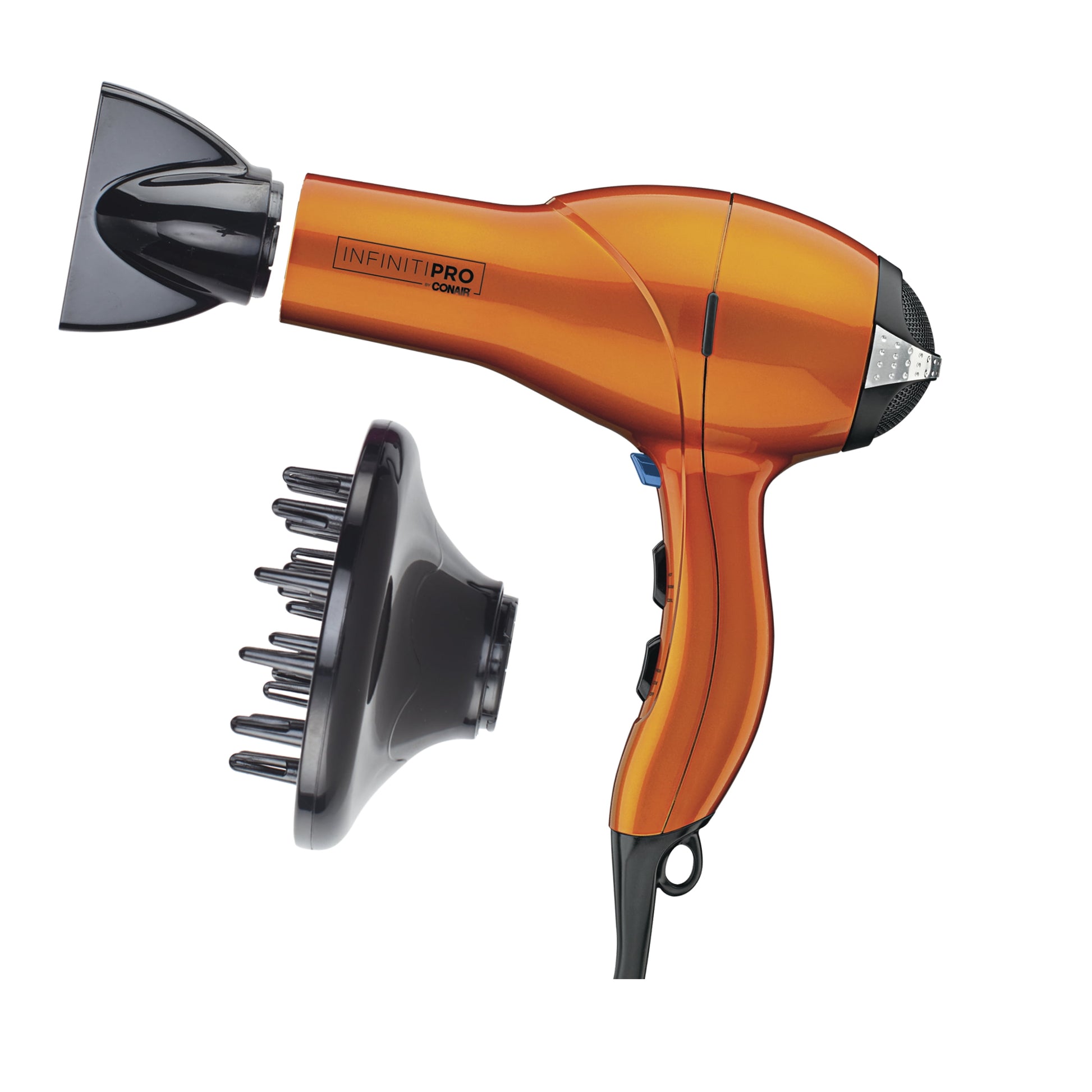 PRO Quick Styling Salon Hair Dryer, 1875 W, Diffuser & Concentrator