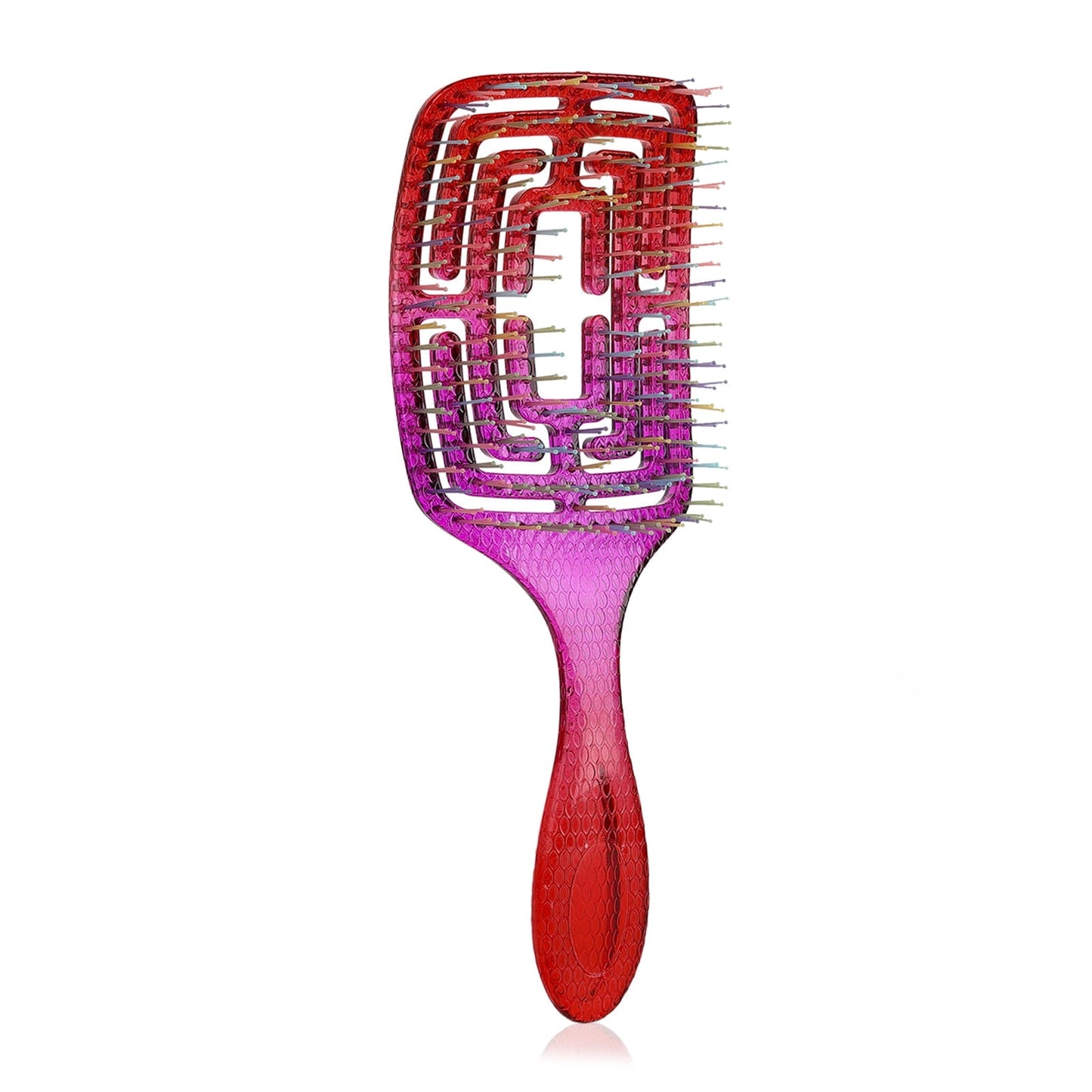 Detangling Hair Brush for Wet or Dry Hair, Vented Design and Ultra Soft-Nylon Detangler Hair Brush for All Hair Types... - Image 4
