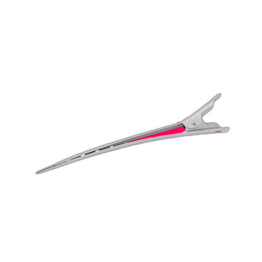 Single Prong Pin-Up Salon Hair Setting Clips, Silver, 30 Count