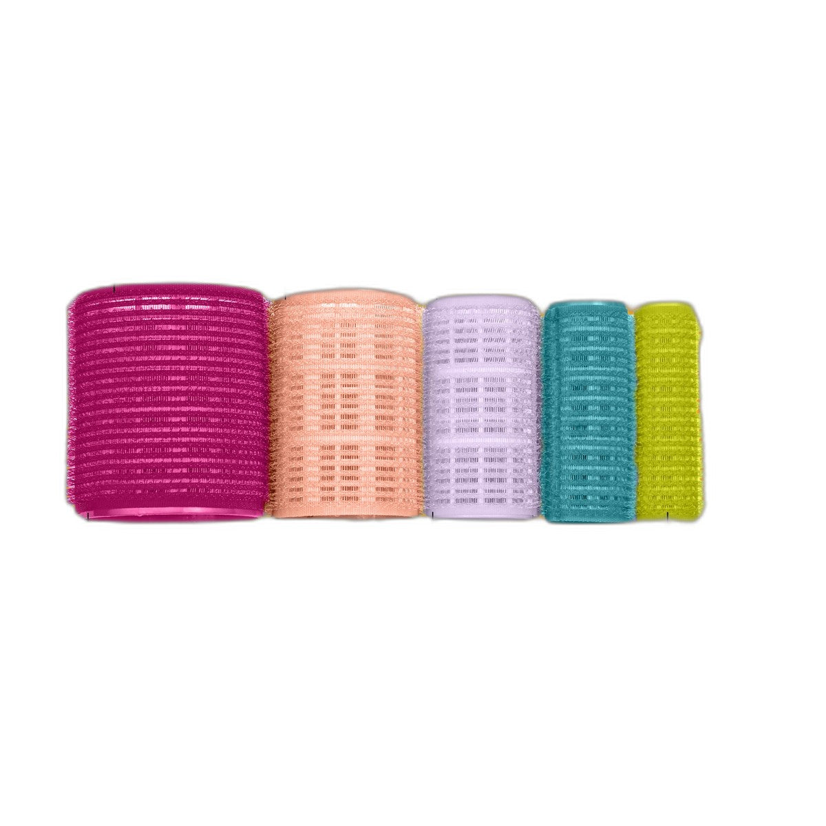 Volumizing Self-Grip Hair Rollers, Assorted Multicolor, 31-Pack with Travel Case